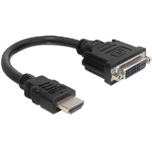 Delock 65327 DeLOCK Adapter HDMI Stecker -> DVI 24+5 Buchse 20 cm