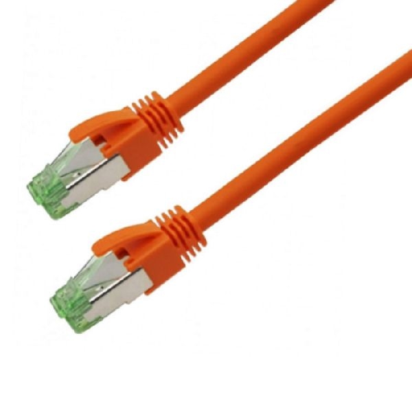 Nambo N500-ORT138-5 Nambo Kupfer-Patchkabel Cat.6a S/FTP (ISO/IEC) LSZH High Quality orange 5,0 m