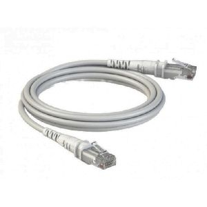 Patchsee TPC-LG-U/25 Patchsee ThePATCHCORD RJ45 Patchkabel Cat. 6A, U/UTP, extra dünn, grau, 7,6 m