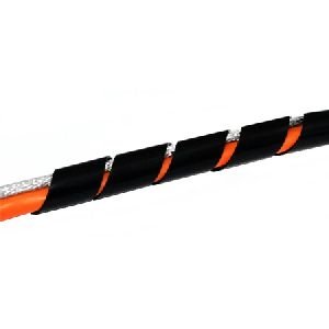 Tecline 996795 Spiral-Kabelschlauch, 4-50 mm, schwarz, 10 m