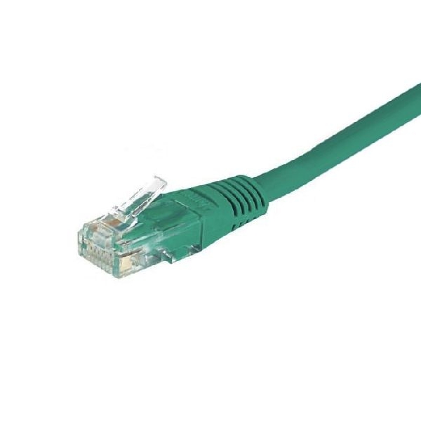 Exertis Connect 244710 Patchkabel Cat. 6, U/UTP, grün, 1,0 m