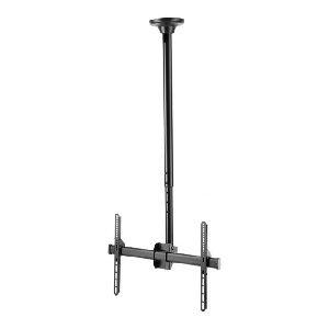 Dacomex C70-600 Dacomex Deckenhalterung C70-600, für Flachbildschirme 93 - 177 cm (37" - 70"), bis 50 kg, schwarz