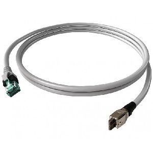 EasyLan CPSLAYSCA0100 EasyLan Patchkabel Cat.6A (ISO/IEC), S/FTP, RJ45 / Tera, 4 Paar, grau, 10,0 m