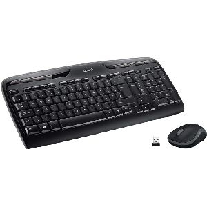 Logitech 920-008533 Logitech Wireless Desktop MK330, USB, schwarz