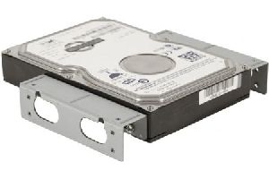 Exertis Connect 730500 3.5 Zoll Festplatten Einbauschienen für 5,25 Zoll Einbauschacht, Metall