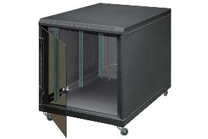 Triton RCA-12-A61-BAX-A1 Triton 19" Untertisch-Netzwerkschrank, 12 HE, 600 x 1000 mm, schwarz RAL 9005