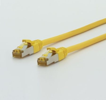 TTL 1832-5,0M-UF TTLan Patchkabel UltraFlex Cat. 6A ISO/IEC, S/FTP (PiMF), hochflexibel, halogenfrei, gelb, 5,0 m