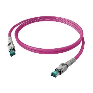 EasyLan CP1OVMSMS0050 EasyLan VarioBoot Patchkabel Cat.6A (ISO/IEC), winkelbar, S/FTP, violett, 5,0 m
