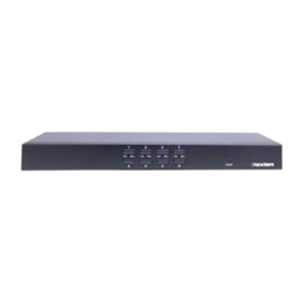 Dexlan 66400 Dexlan USB- PS/2 KVM Switch, 8-port, mit OSD Menue, IP-ready