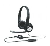 Logitech 981-000406 Logitech Stereo Headset H390, USB