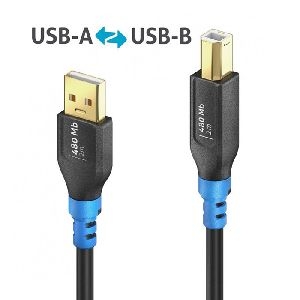 PureLink FI-U200-020-PCK PureLink FlexInstall USB 2.0 Kabel, USB St.A/St.B, schwarz, 2,0 m, Installer Pack 30 Stück
