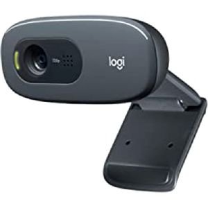 Logitech 960-001063 Logitech Webcam C270, HD 720p, mit integriertem Mikrofon und USB-Anschluss