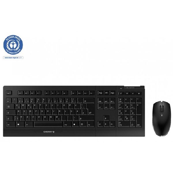 Cherry JD-0410DE-2 Cherry Tastatur-Maus Set B.Unlimited 3.0, wireless, schwarz