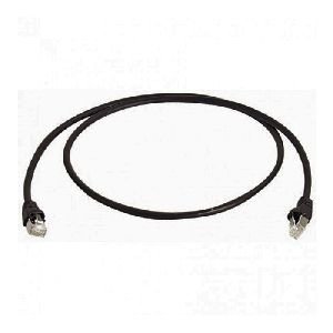Telegärtner L00000A0077 / 100007969 Telegärtner Patchkabel Cat. 6A ISO/IEC, S/FTP (PiMF), halogenfrei, schwarz, 0,5 m