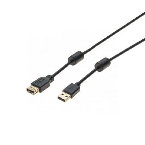 Exertis Connect 532542 USB 2.0 High Speed Verlängerungskabel, USB St. A/ USB Bu. A, 1,5 m