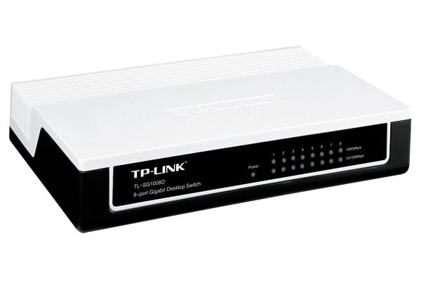 TP-Link TL-SG1008D TP-Link Gigabit Switch TL-SG1008D, 8 Port, Desktop