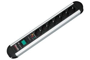 Bachmann 331013 Bachmann Steckdosen-Schutzleiste "Primo", 6-fach, mit