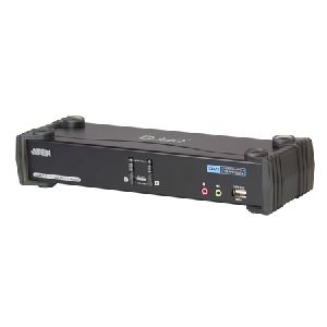 Aten CS1782A ATEN DVI KVM Switch mit 7.1 Audio, NVIDIA 3D, USB, 2-fach