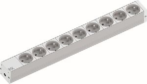 Bachmann 333418 Bachmann 19" Steckdosenleiste, 9-fach, Frankreich / Be