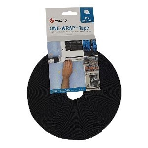 Velcro VEL-OW64127 ONE-WRAP(r) Klettband der Marke VELCRO(r), 16 mm x 25 m, schwarz