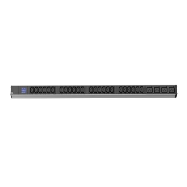 Bachmann 8002135 Bachmann PDU BlueNet BN0500, Steckdosenleiste einphasig mit integrierter Leistungsmessung, 24 x IEC320 C13 + 4 x IEC320 C19 Buchse