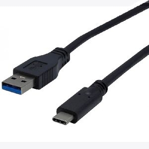 Exertis Connect 643745 Exertis Connect USB 3.2 Gen. 1 Kabel, bis 60 Watt, USB St. A/ USB St. C, schwarz, 5,0 m
