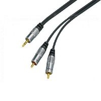 S-Conn 49960110H Professional Audiokabel, High Quality, 1x 3,5 mm Ster