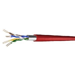 Draka 60015725 Draka Patchkabel UC300 S26, Cat. 5e, F/UTP, halogenfrei, rot, 1000 m Einwegtrommel