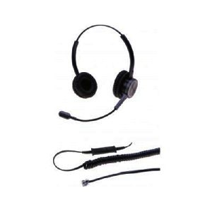 Dacomex 292013 Dacomex Callcenter-Headset, 2 Ohrmuscheln mit Kabel, sc