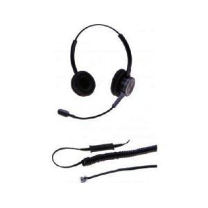 Dacomex 292013 Dacomex Callcenter-Headset, 2 Ohrmuscheln mit Kabel, sc