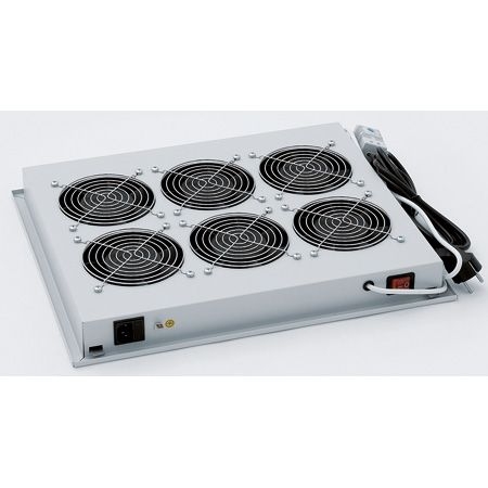 Triton RAC-CH-X05-X3 Triton Ventilationseinheit für Dach- und Bodeneinbau, 6 Lüfter, hellgrau RAL 7035