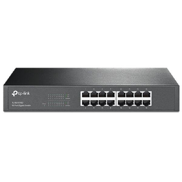 TP-Link TL-SG1016D TP-Link Gigabit Switch TL-SG1016D, 16 Port, Desktop