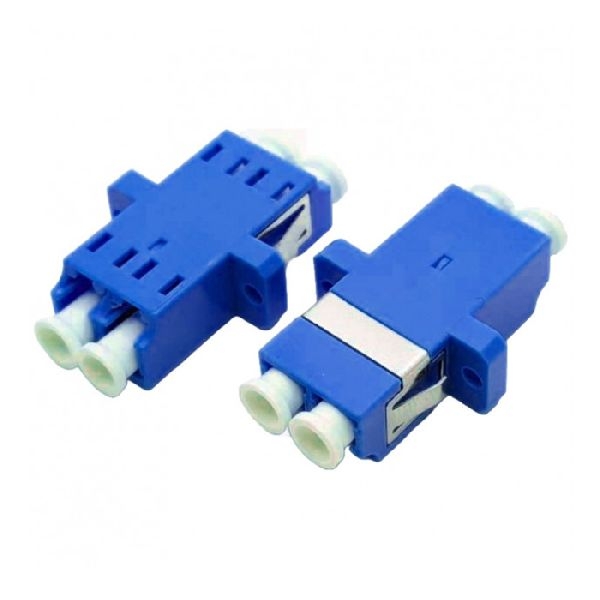 Tecline 20500042 Tecline LWL Kupplung, LC/LC Duplex, OS2, blau