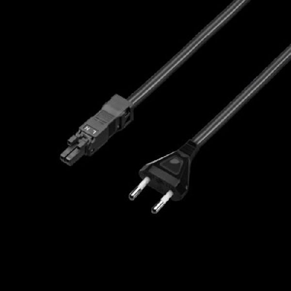 Rittal 7859010 Rittal 7859.010, PDU Netzkabel mit Eurostecker, 2,0 m