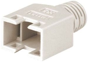 Hirose TM11P1-88P(61)/222-2687-0-61 Hirose Knickschutztülle für Modularstecker TM11, beige, VE: 100