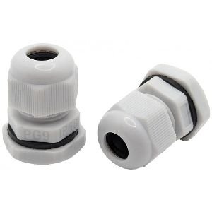 Tecline PG-09-GR Tecline Kabelverschraubungen PG09, IP68, grau, VPE: 10 Stück