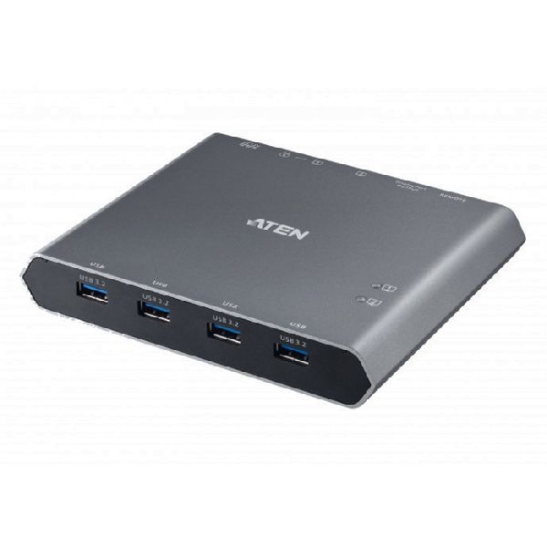 Aten US3311 ATEN 2-Port 4K DisplayPort USB-C KVM Dock Switch