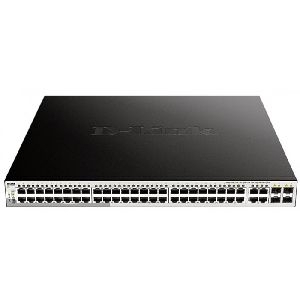 D-Link DGS-1210-52MP D-Link 52-Port Smart Managed Gigabit Switch DGS-1210-52MP, 48 Port PoE + 4 Uplinkports, 19" / 1 HE
