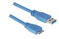 Tecline 149843 Micro USB 3.0 Kabel, USB 3.0 St. A / USB 3.0 Micro St.