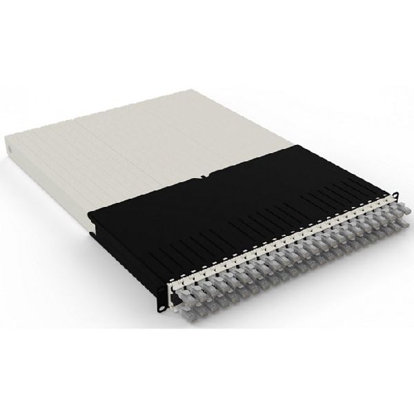 Patchbox PONE30UTPSL patchbox.one/30RU/UTP (1,8 m) mit 24 Kassetten, Patchkabel Cat. 6a, U/UTP, PoE++, Kabel grau