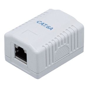 Dexlan 273262 Dexlan Modularadapter Cat. 6A, STP, 1 Port RJ45
