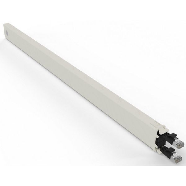 Patchbox CONE30STPBK patchbox.one/Cassette 30RU (1,8 m), Cat. 6a, U/FTP, PoE, schwarz