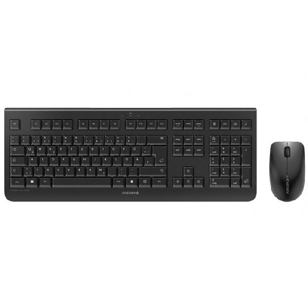 Cherry JD-0710DE-2 Cherry Tastatur-Maus Set DW 3000, wireless, schwarz