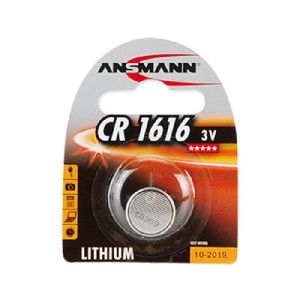 Ansmann 5020132 Ansmann Knopfzelle, CR 1616 (3V), VE: 1