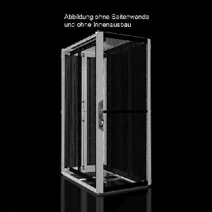 Rittal 7993617 Rittal 19" Serverschrank PRO LINE, 42 HE, 800 x 1200 mm, perforierte Front- und Rücktür, lichtgrau RAL 7035