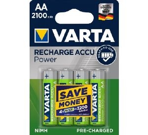 Varta 56706101404 VARTA Akku NiMH, Mignon, AA, HR06, 1.2V/2100mAh