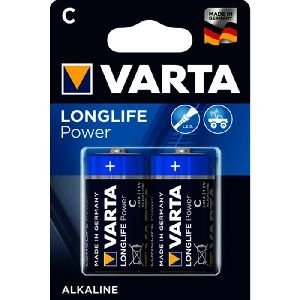 Varta 4914121412 VARTA Batterie Alkaline, Baby, C, LR14, 1.5V