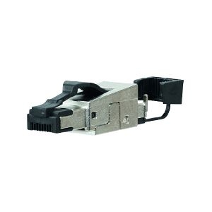 MetzConnect 130E405032-E Metz Connect Modularstecker RJ45, feldkonfektionierbar, Cat.6A ISO/IEC, Kabelabgang gerade