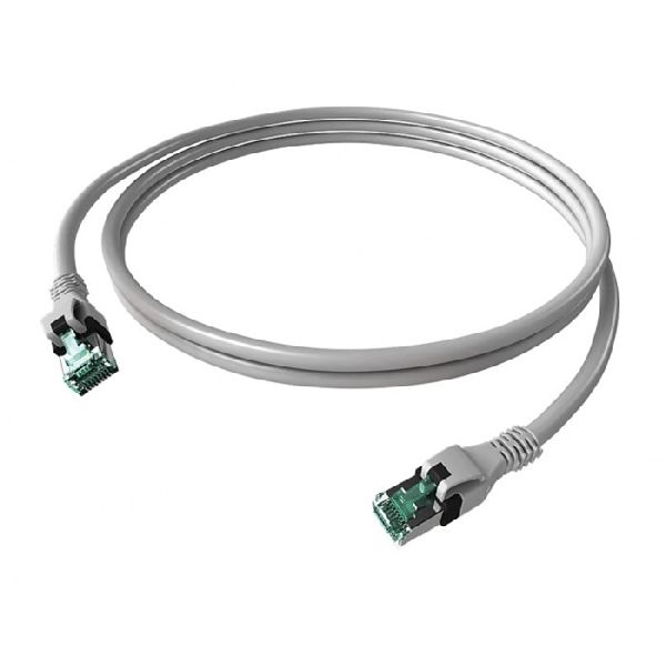 EasyLan CPP1OAAAAA0010 EasyLan DualBoot PushPull Patchkabel Cat.6A (ISO/IEC), S/FTP, grau, 1,0 m