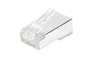Exertis Connect 920842 RJ45 Modularstecker Cat. 6A, STP, für Patchkabel, VPE 10 Stück